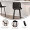 Flash Furniture 24" Black LeatherSoft Counter Stools, PK 2 CH-212069-24-BK-GG - alternate 6